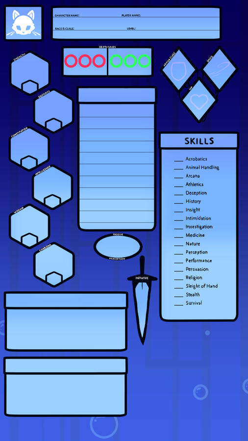 Themed sheet rough Idea
